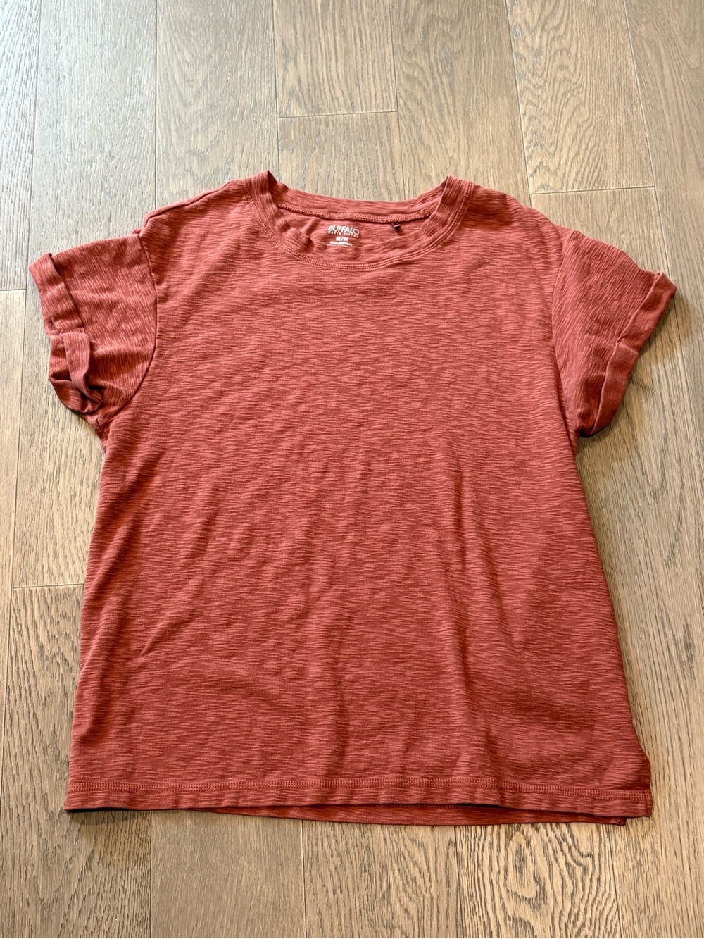 Buffalo David Bitton Short Sleeve Tee - Rust Colour
